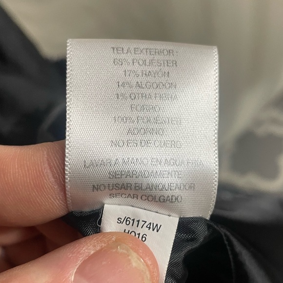 JM Collection Blazer Women's Marled Knit Grey Stripe Work Office Modern Size 2X - Picture 8 of 9